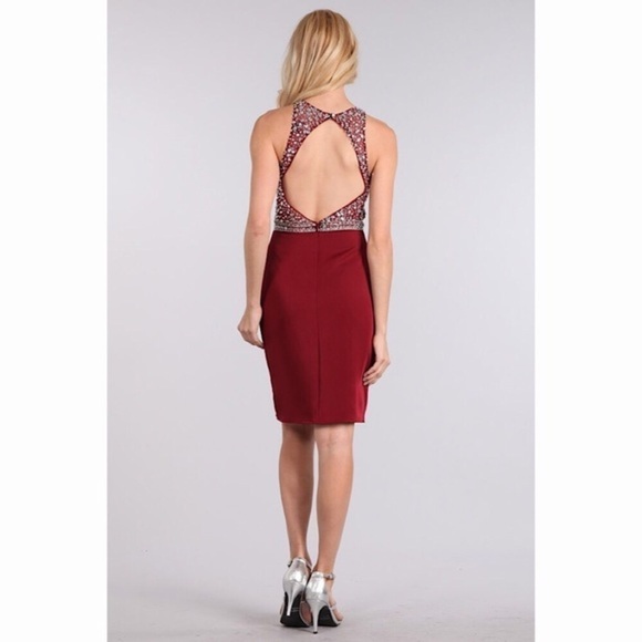 MY Fashion 1631 Burgundy 3XL - Picture 5 of 7